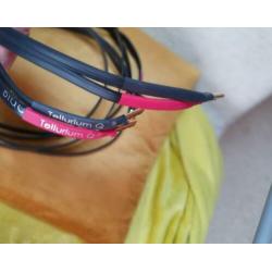 Tellurium Q Black 2 luidspreker kabel 2 X 2 meter
