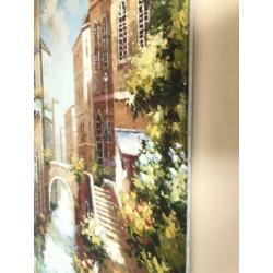 Groot Schilderij, impressionisme, Venetië, olieverf