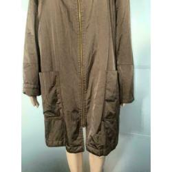 D980 Gerry Weber maat XL=46/48 winterjas jas mantel bruin