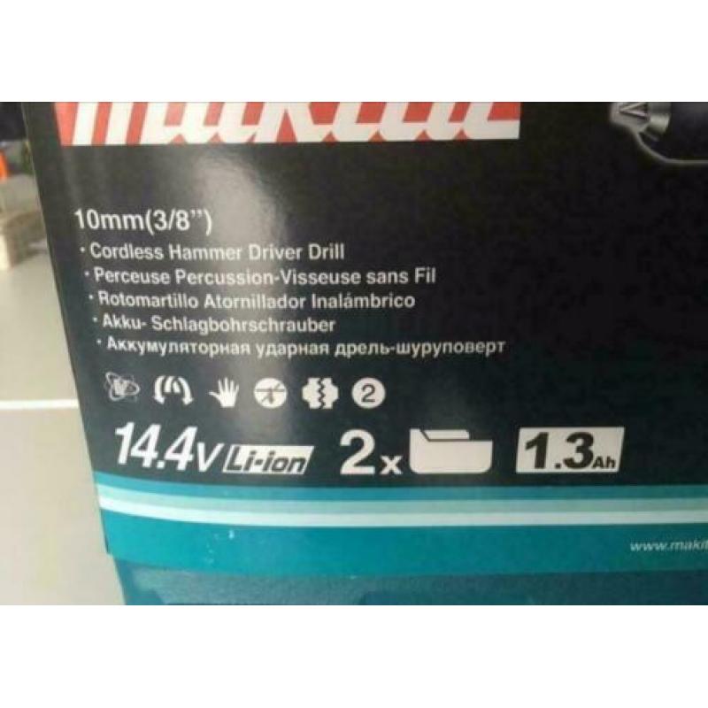 Makita HP347DWEX3, NIEUW in verpakking!
