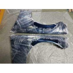 BMW e46 diverse onderdelen motorkap deuren spiegels bumpers
