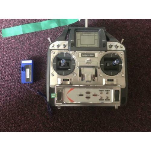 Zender+ontvanger 6 canaals! Modelcraft mc800