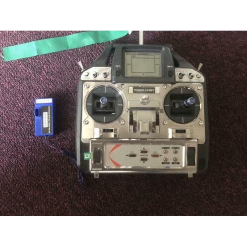 Zender+ontvanger 6 canaals! Modelcraft mc800