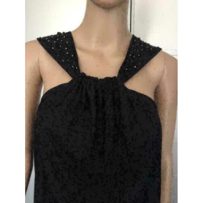 C385 Kilah/Miss Sixty: Maat M=38/40 zwart jurk tuniek