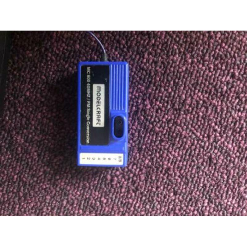 Zender+ontvanger 6 canaals! Modelcraft mc800