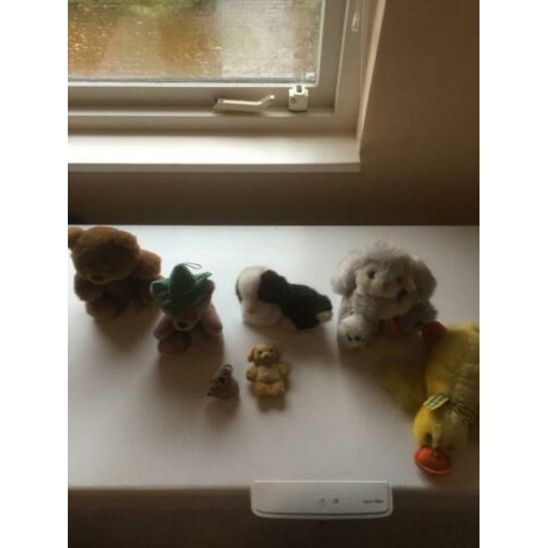 Diverse knuffelbeesten