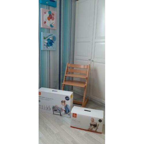 Stokke tripp trapp trip trap kinderstoel NIEUWSTAAT COMPLEET