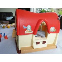 Disney 7 dwergen huis+heel veel accessoires