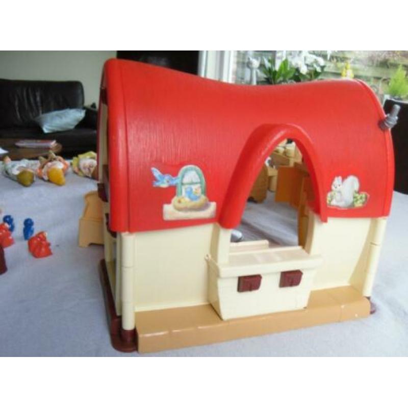 Disney 7 dwergen huis+heel veel accessoires