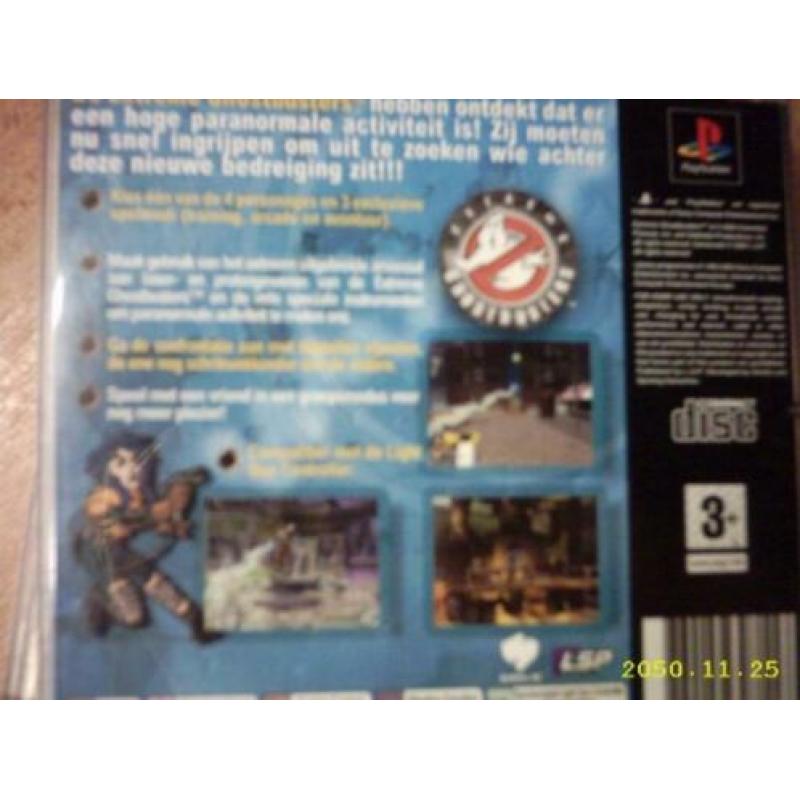 PS1 spel - Action Man - Ghostbusters