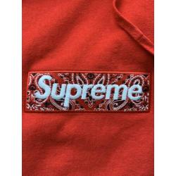 Supreme bandana boxlogo hoodie