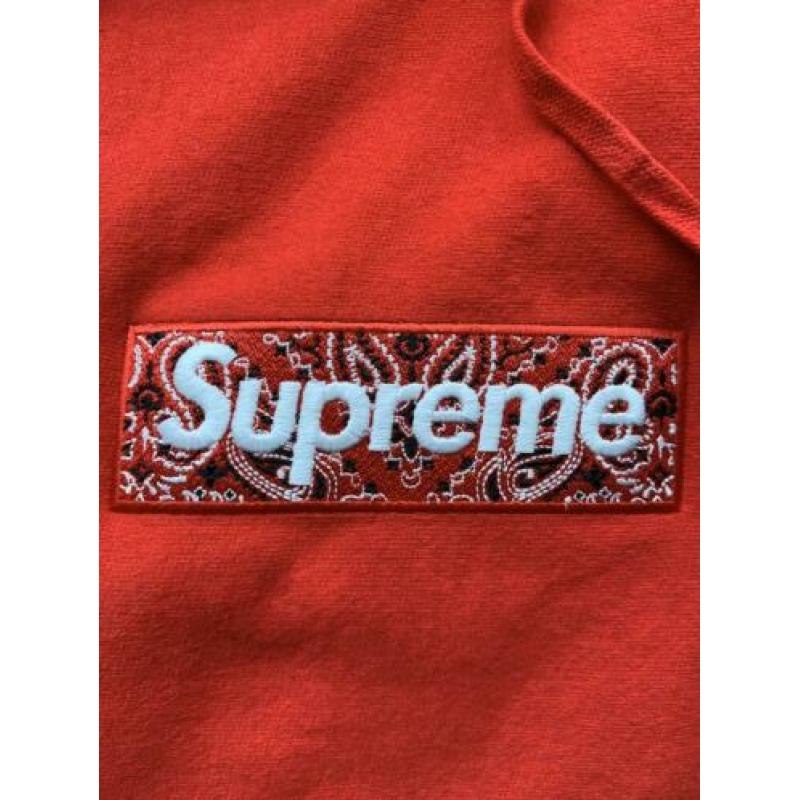 Supreme bandana boxlogo hoodie