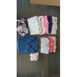 Groot pakket meisjes kleding maat 62