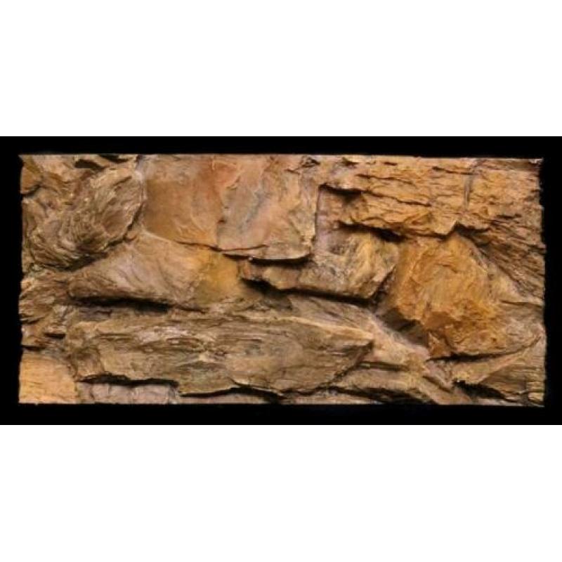 Aquarium/Terrarium achterwand Rock 100x50