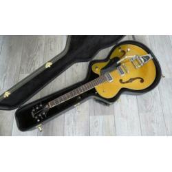 Gretsch Gold Sparkle G5128 , Bigsby , DeArmonds & case !