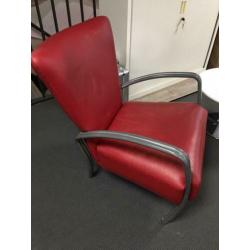 fauteuil leder, zeer mooie kwaliteit