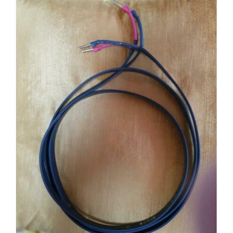 Tellurium Q Black 2 luidspreker kabel 2 X 2 meter