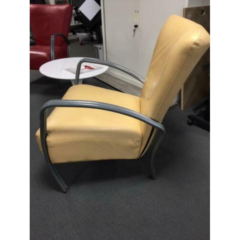 fauteuil leder, zeer mooie kwaliteit