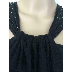 C385 Kilah/Miss Sixty: Maat M=38/40 zwart jurk tuniek