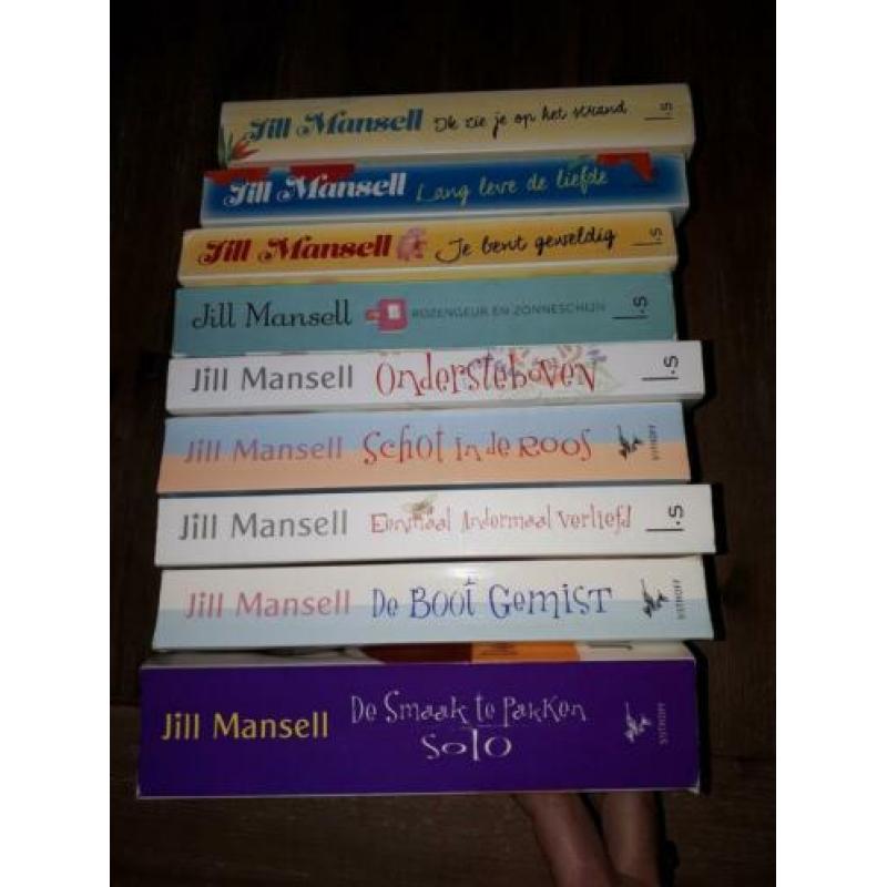 10 x Jill Mansell in 9 boeken oa zie je op het strand samen