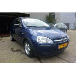 Opel Corsa 1.0 3D 2005 Blauw 135 dkm nap , nwe apk