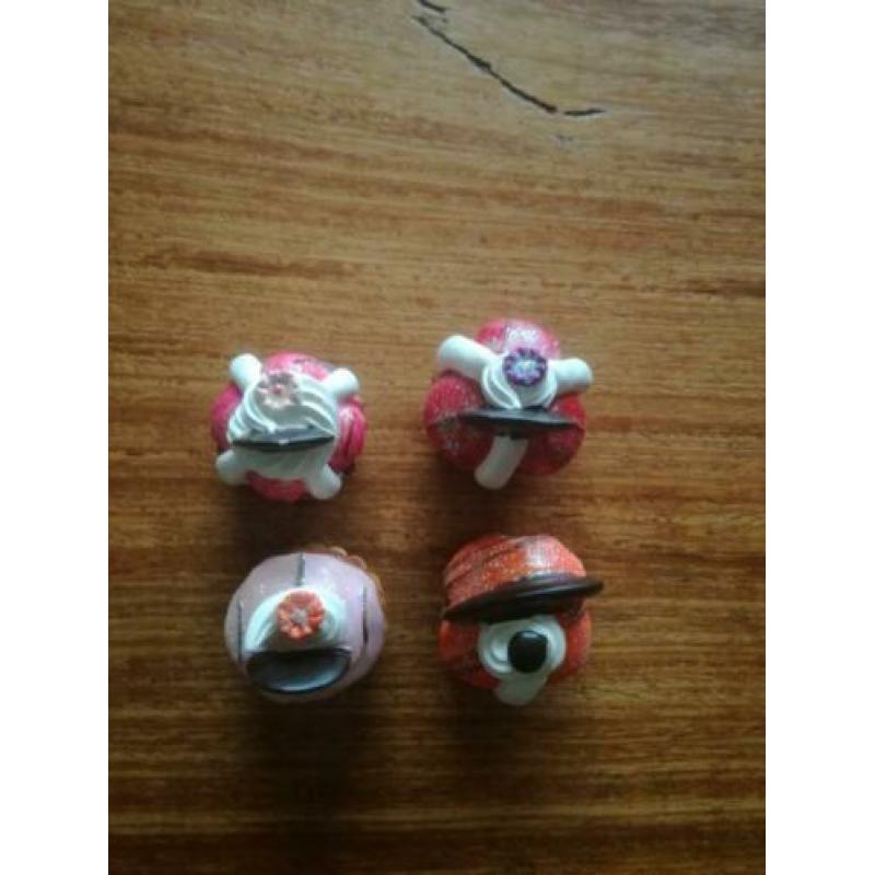 Vier cupcake cupcakes