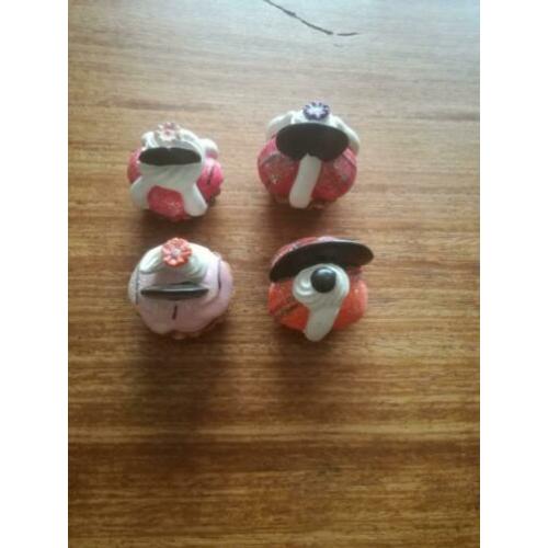 Vier cupcake cupcakes