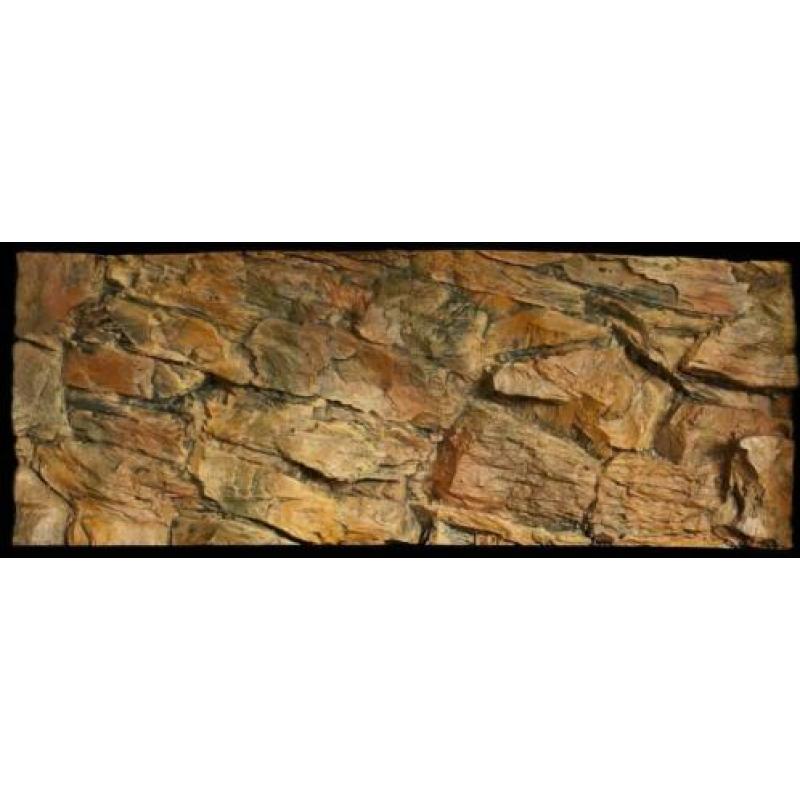 Aquarium/Terrarium achterwand Rock 100x50
