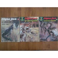 Tiger Joe: Complete set van 3 stripboeken | Victor Hubinon