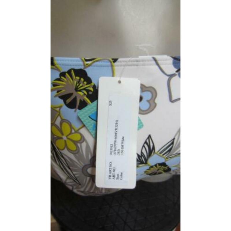 38B Nieuwe wit bloem halter beugel bikini Nickey Nobel 38 B