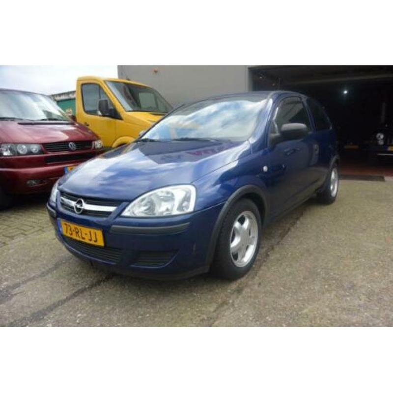 Opel Corsa 1.0 3D 2005 Blauw 135 dkm nap , nwe apk