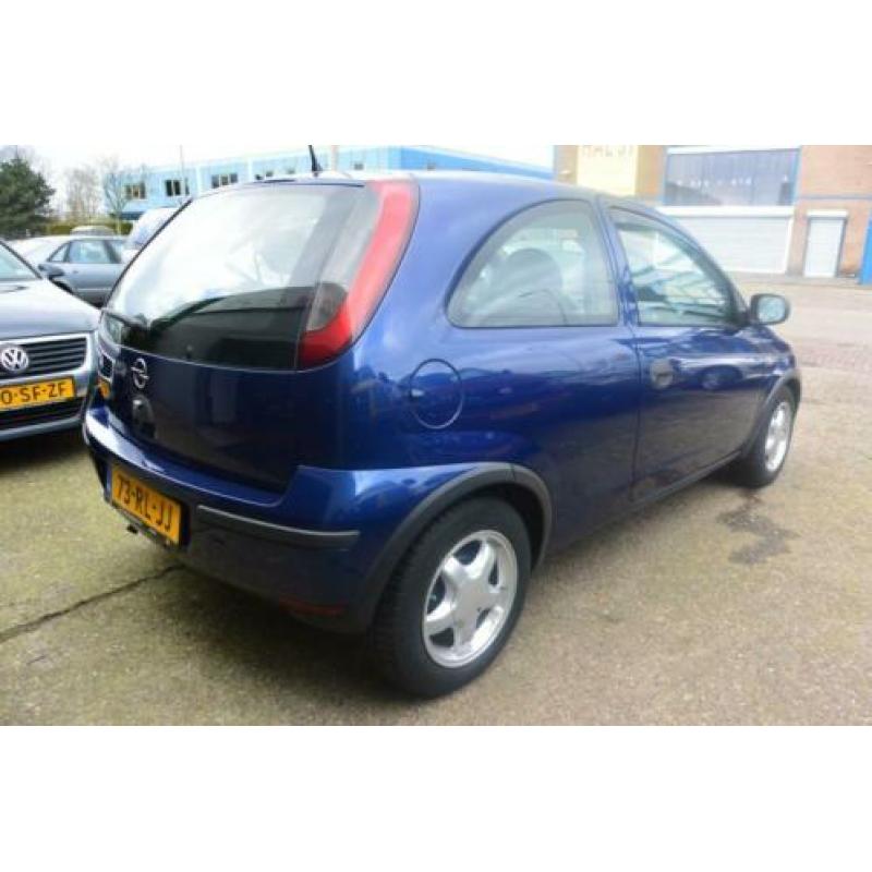 Opel Corsa 1.0 3D 2005 Blauw 135 dkm nap , nwe apk