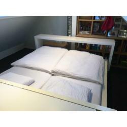 Ikea Malm bed 180x200, ladenkast en ombouw