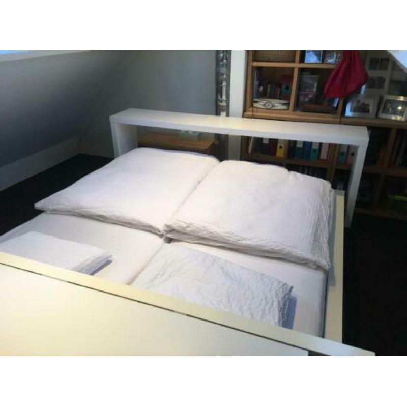 Ikea Malm bed 180x200, ladenkast en ombouw