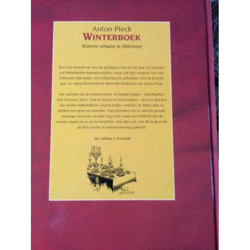Winterboek van Anton Pieck, winterse verhalen en lekkernijen