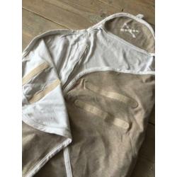 Jollein wikkeldeken / omslagdoek beige - zo goed als nieuw