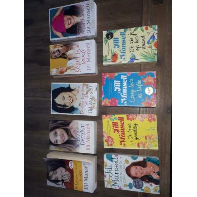 10 x Jill Mansell in 9 boeken oa zie je op het strand samen