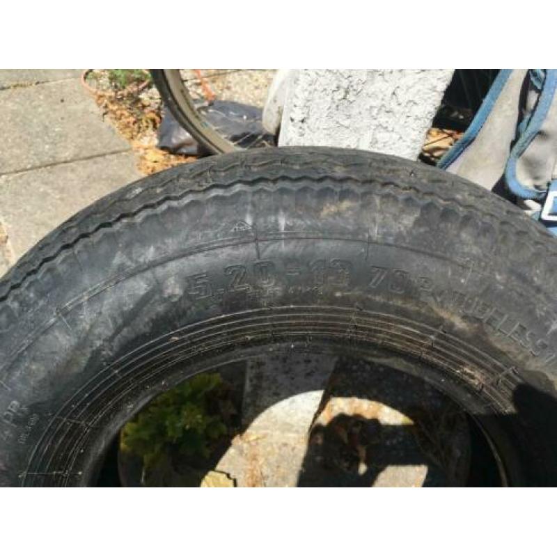 band vouwwagentje bagagewagen, ouderwets model goed profiel