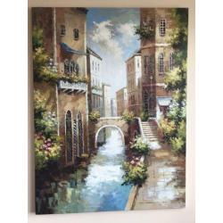 Groot Schilderij, impressionisme, Venetië, olieverf