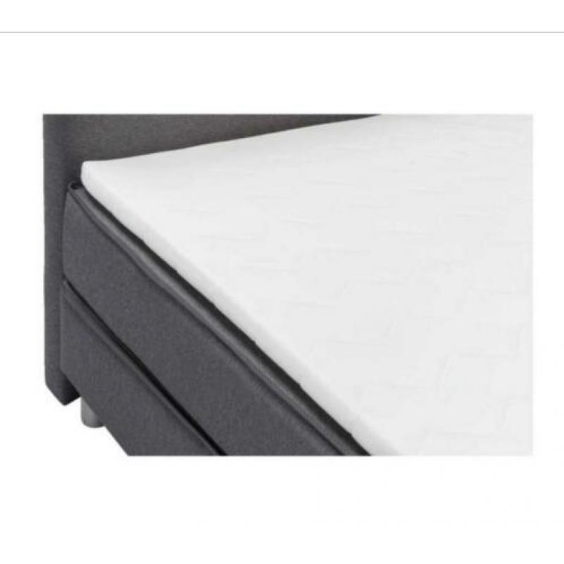T.E.A.B. Bed/boxspring 120cm twijfelaar. Zie omschrijving!