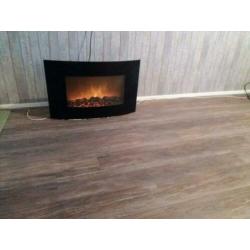 leuke sfeer haard !