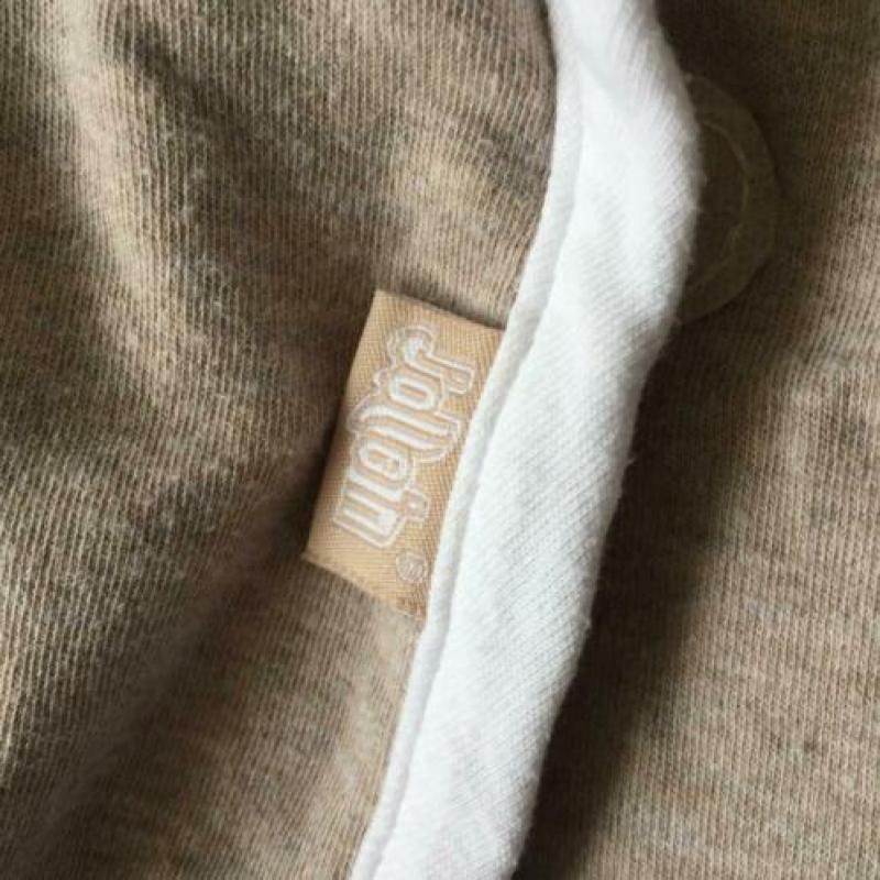 Jollein wikkeldeken / omslagdoek beige - zo goed als nieuw