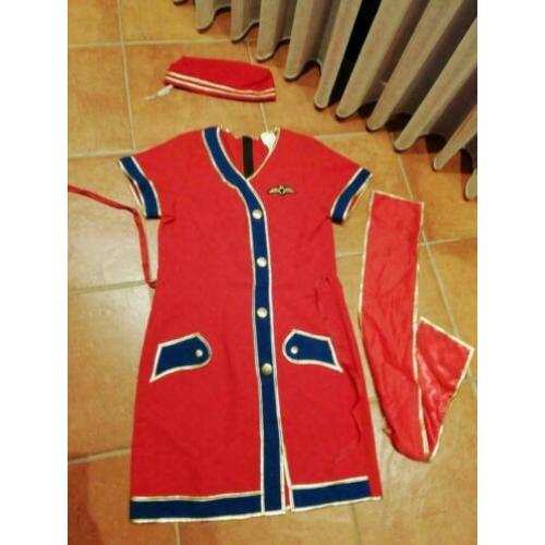 carnaval stewardess jurkje maat 36