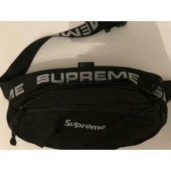 Supreme Waistbag SS18 tas Zwart