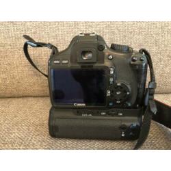 Canon 550d met accessoires