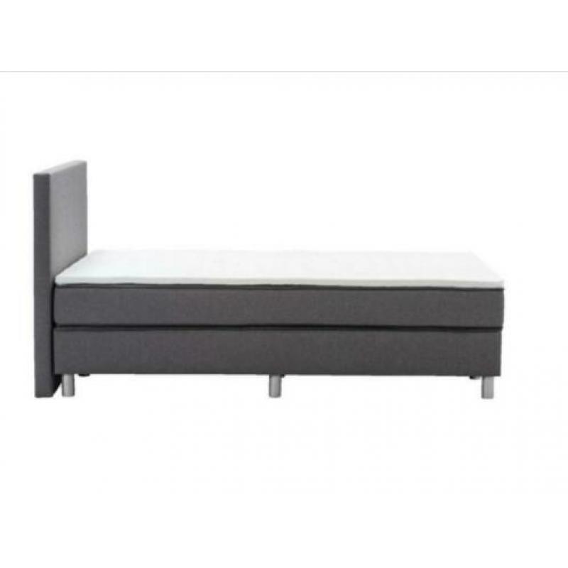 T.E.A.B. Bed/boxspring 120cm twijfelaar. Zie omschrijving!