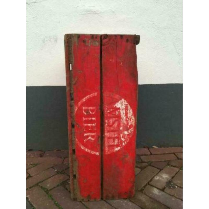Amstel bierkrat | hout | vintage | bier | krat | tafel | 6st