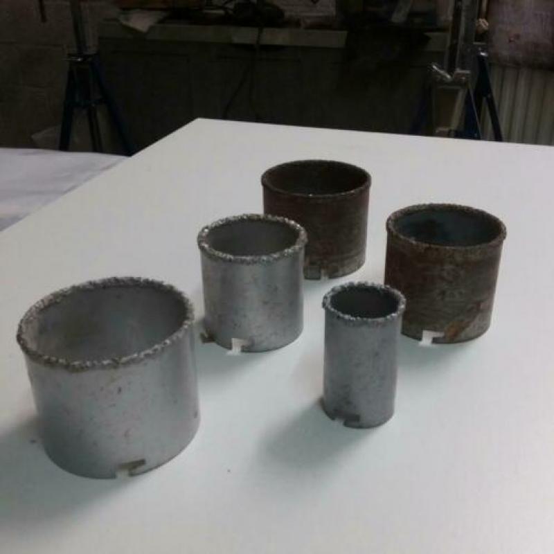 Betonboor hulzen div. Diam.