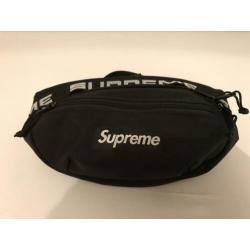 Supreme Waistbag SS18 tas Zwart