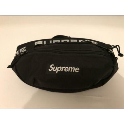 Supreme Waistbag SS18 tas Zwart